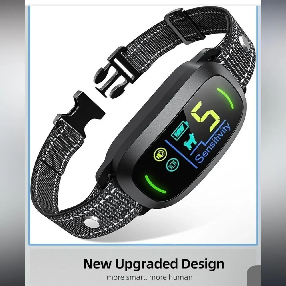 FARAFROG (NEW) Smart Rechargeable Dog Bark Control Collar (For All Dog Sizes)